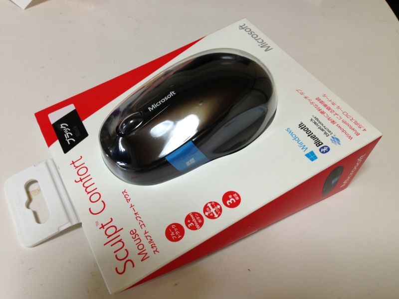 Microsoft の Bluetooth マウス「Sculpt Comfort Mouse」を買うたった。 - blog.daruyanagi.jp